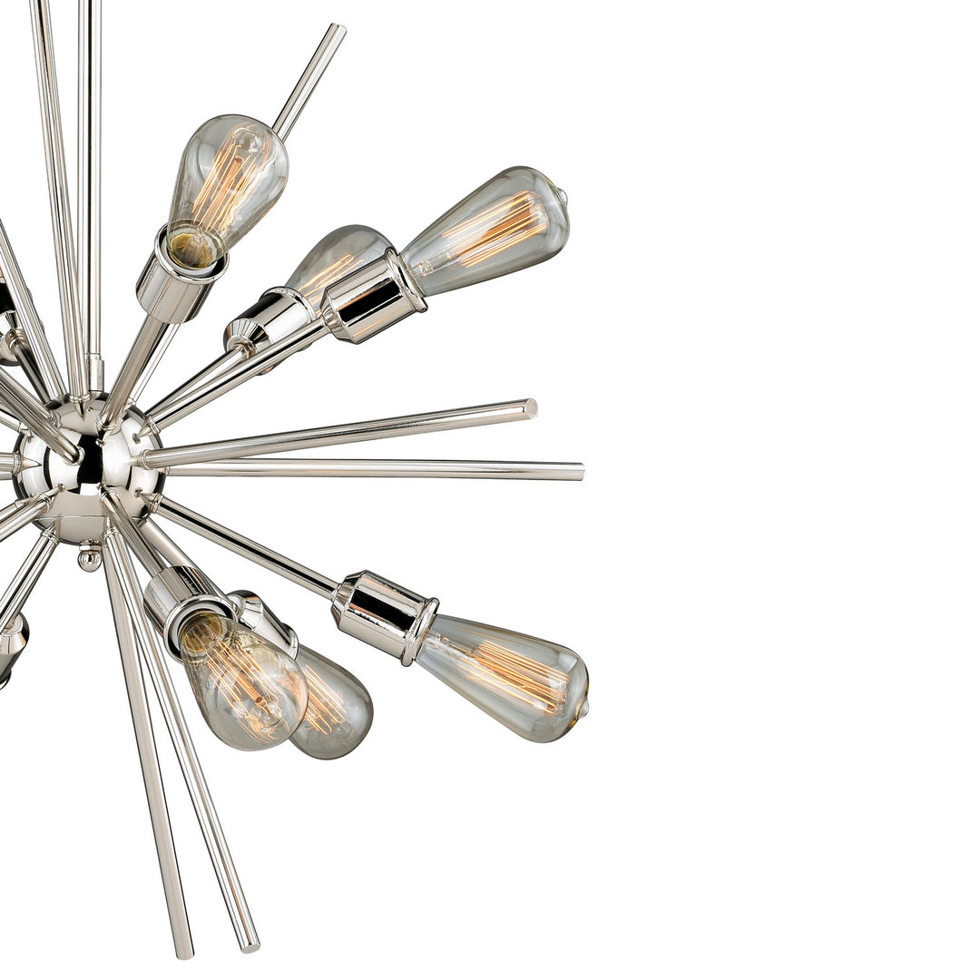 Vaxcel Estelle P0196 Pendant Light - Polished Nickel