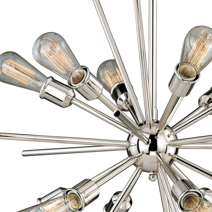 Vaxcel Estelle P0196 Pendant Light - Polished Nickel