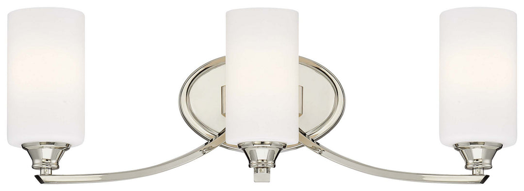 Minka-Lavery Tilbury 3983-613 Bath Vanity Light 25 in. wide - Polished Nickel