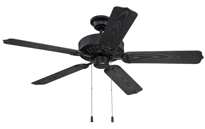 Craftmade Lighting END52MBK5PC1  Enduro Plastic With Light Kit Fan Matte Black