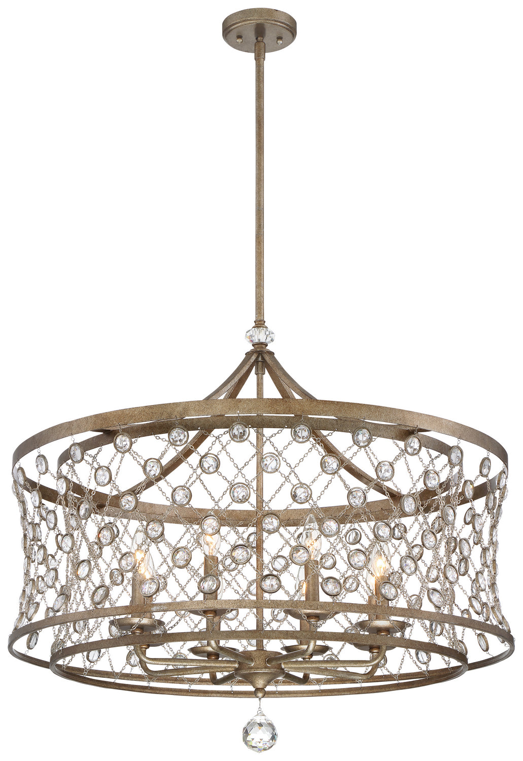 Metropolitan Vel Catena N6585-272 Chandelier Light - Arcadian Gold