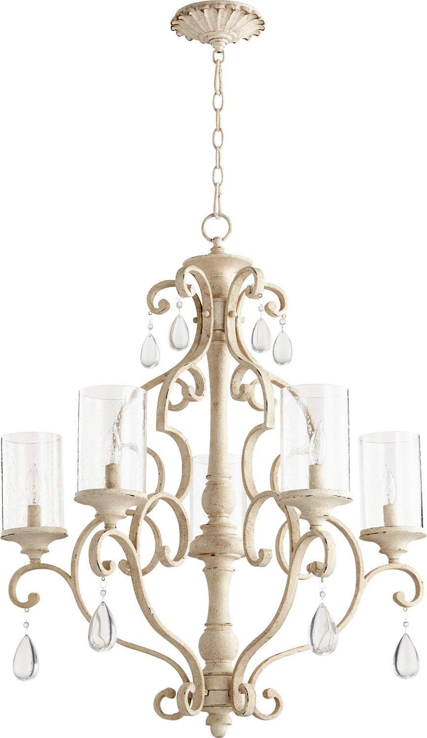 Quorum San Miguel 6073-5-70 Chandelier Light - Persian White