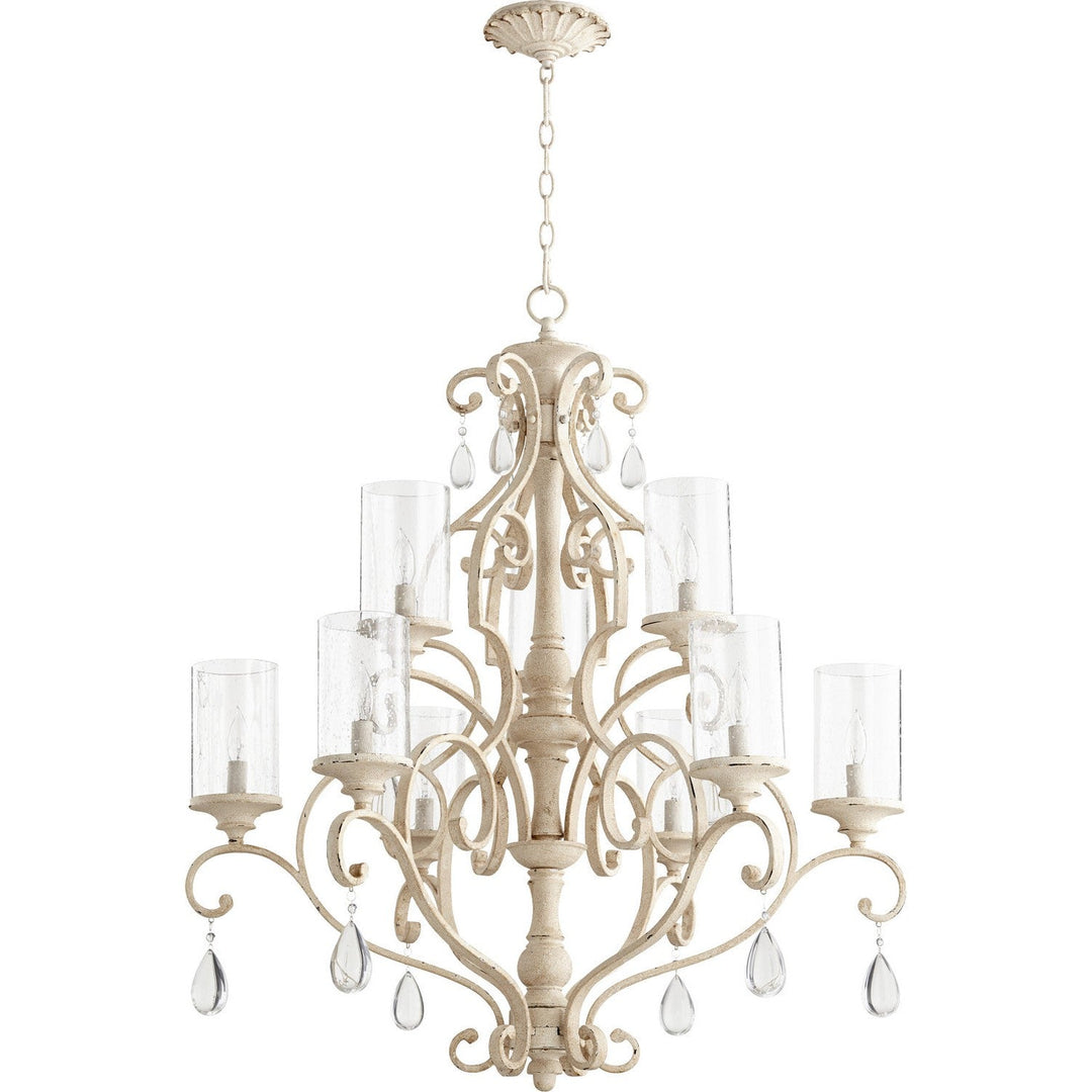 Quorum San Miguel 6073-9-70 Chandelier Light - Persian White