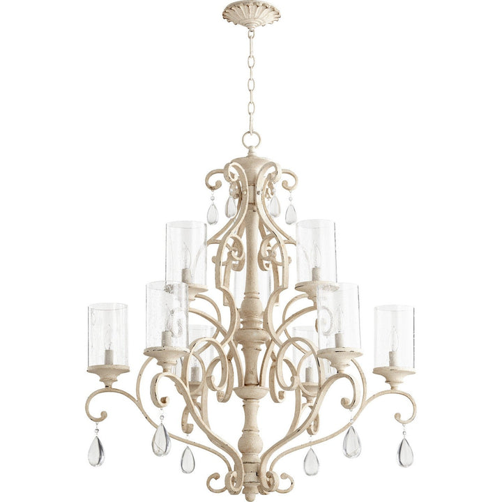 Quorum San Miguel 6073-9-70 Chandelier Light - Persian White