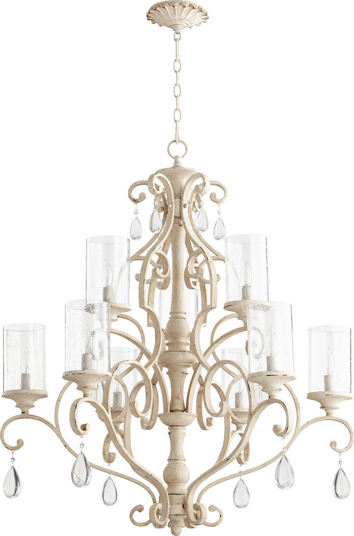 Quorum San Miguel 6073-9-70 Chandelier Light - Persian White