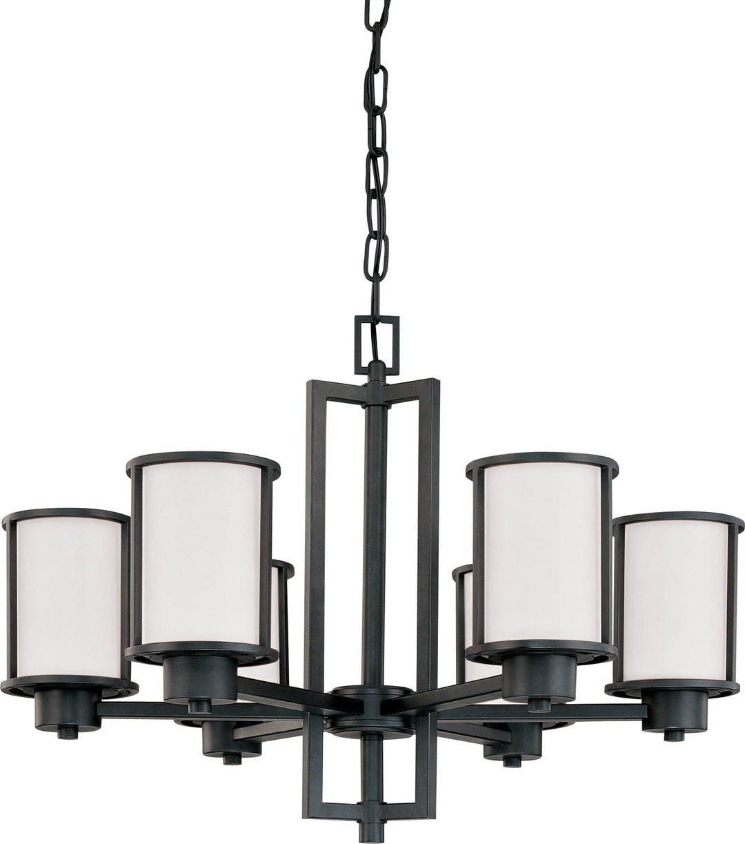 Nuvo Odeon 60-2975 Chandelier Light - Aged Bronze