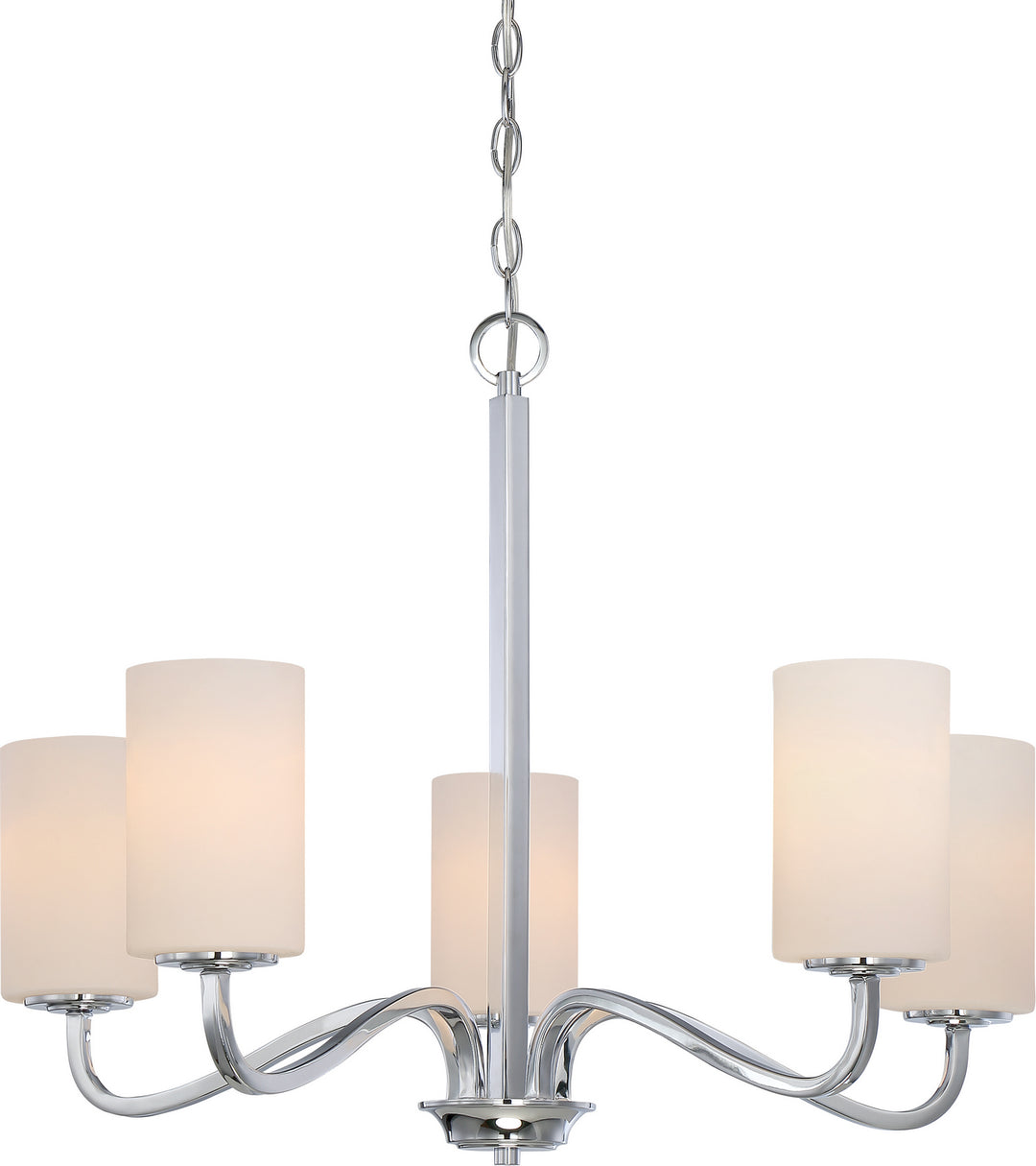 Nuvo Willow 60-5805 Chandelier Light - Polished Nickel