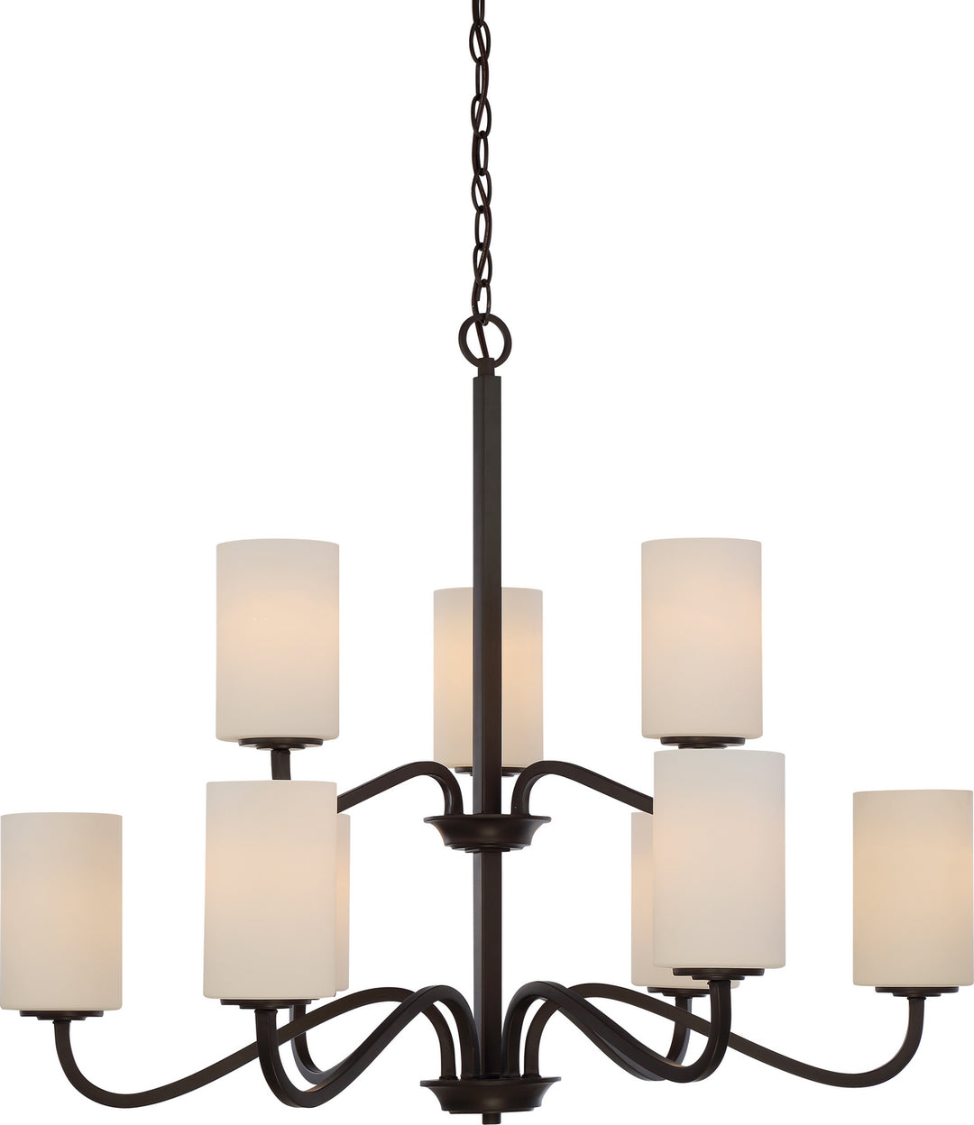 Nuvo Willow 60-5909 Chandelier Light - Forest Bronze