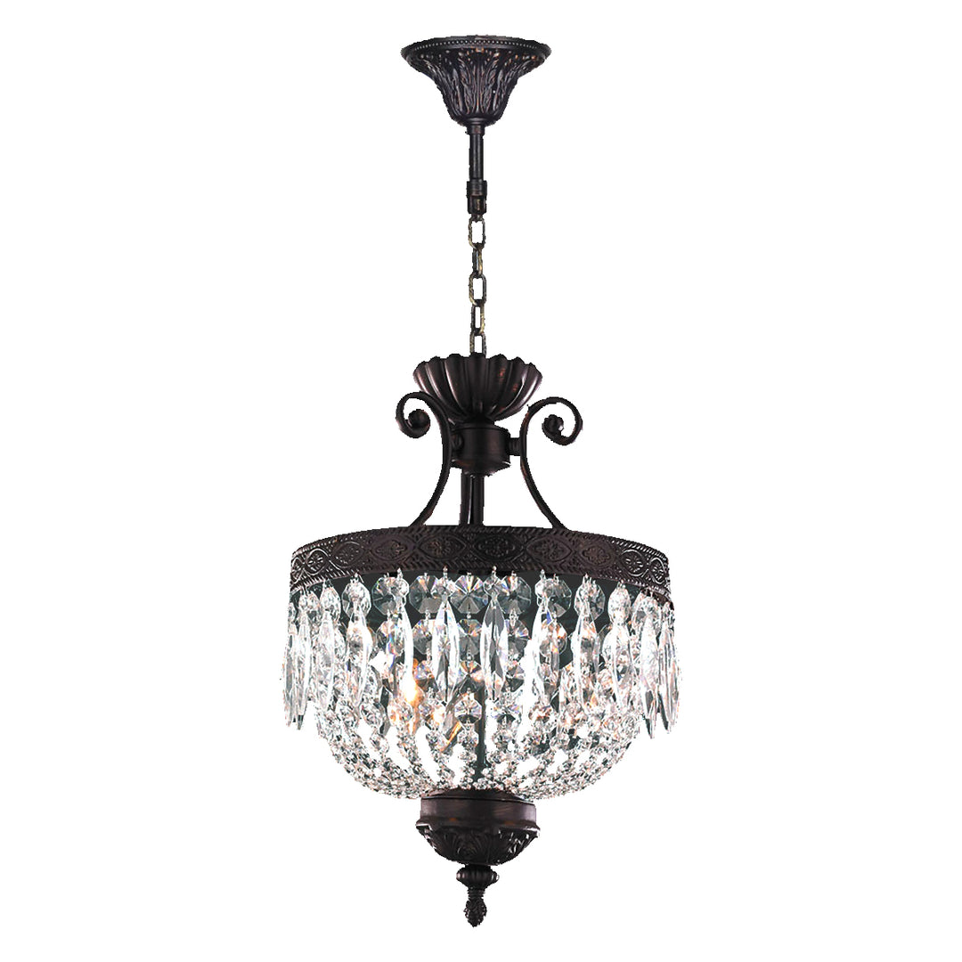 Worldwide Enfield W83357F12 Pendant Light - Dark Bronze
