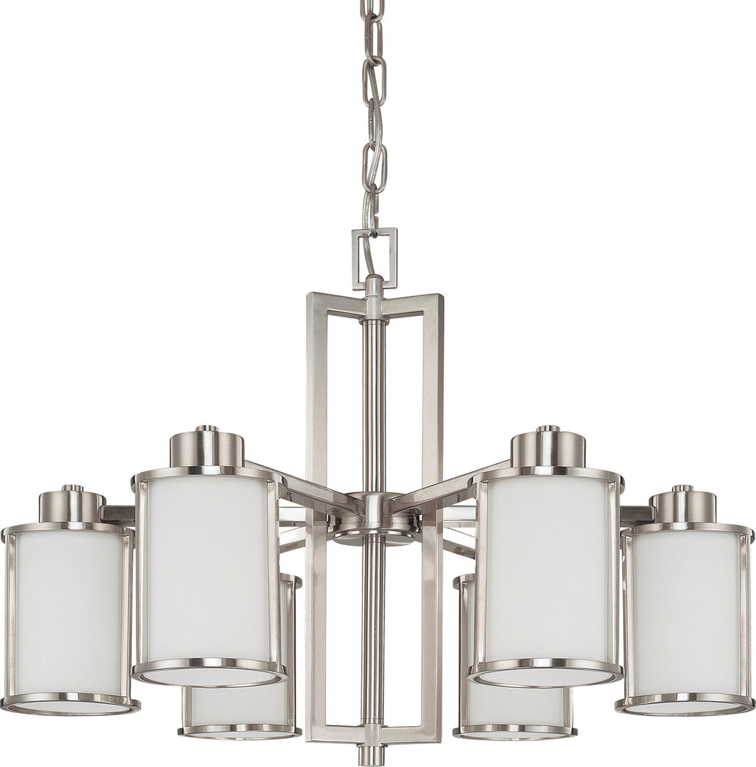 Nuvo Odeon 60-2853 Chandelier Light - Brushed Nickel