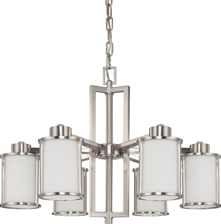 Nuvo Odeon 60-2853 Chandelier Light - Brushed Nickel