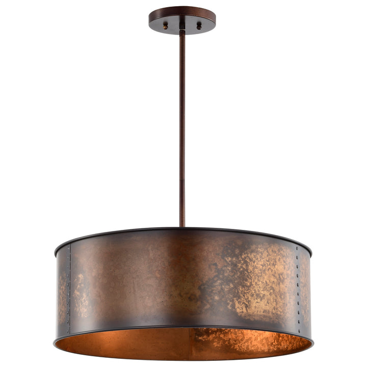 Nuvo Kettle 60-5894 Pendant Light - Weathered Brass,  Weathered Brass Finish"/
