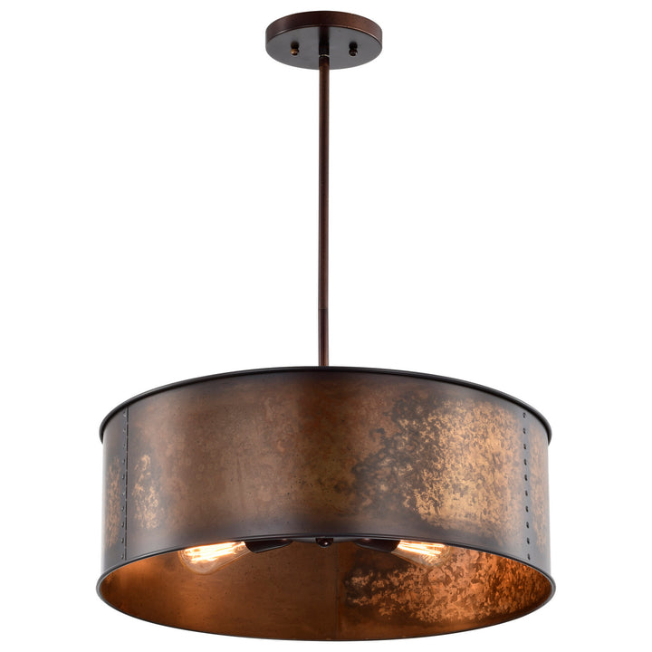 Nuvo Kettle 60-5894 Pendant Light - Weathered Brass,  Weathered Brass Finish"/