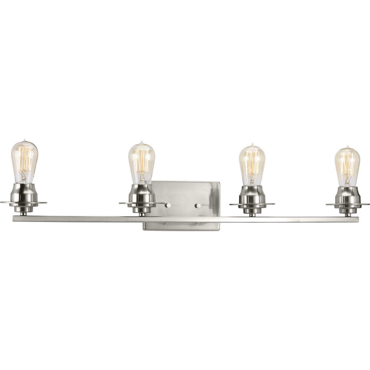Progress Debut P300011-009 Bath Vanity Light 31 in. wide - Brushed Nickel