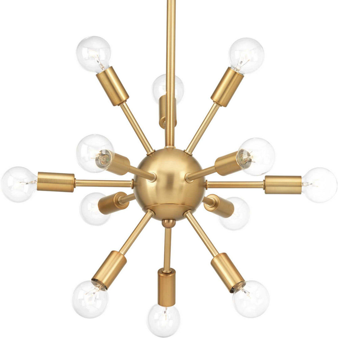 Progress Ion P400040-109 Chandelier Light - Brushed Bronze