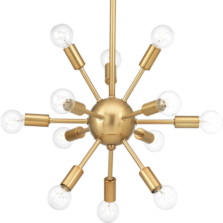 Progress Ion P400040-109 Chandelier Light - Brushed Bronze