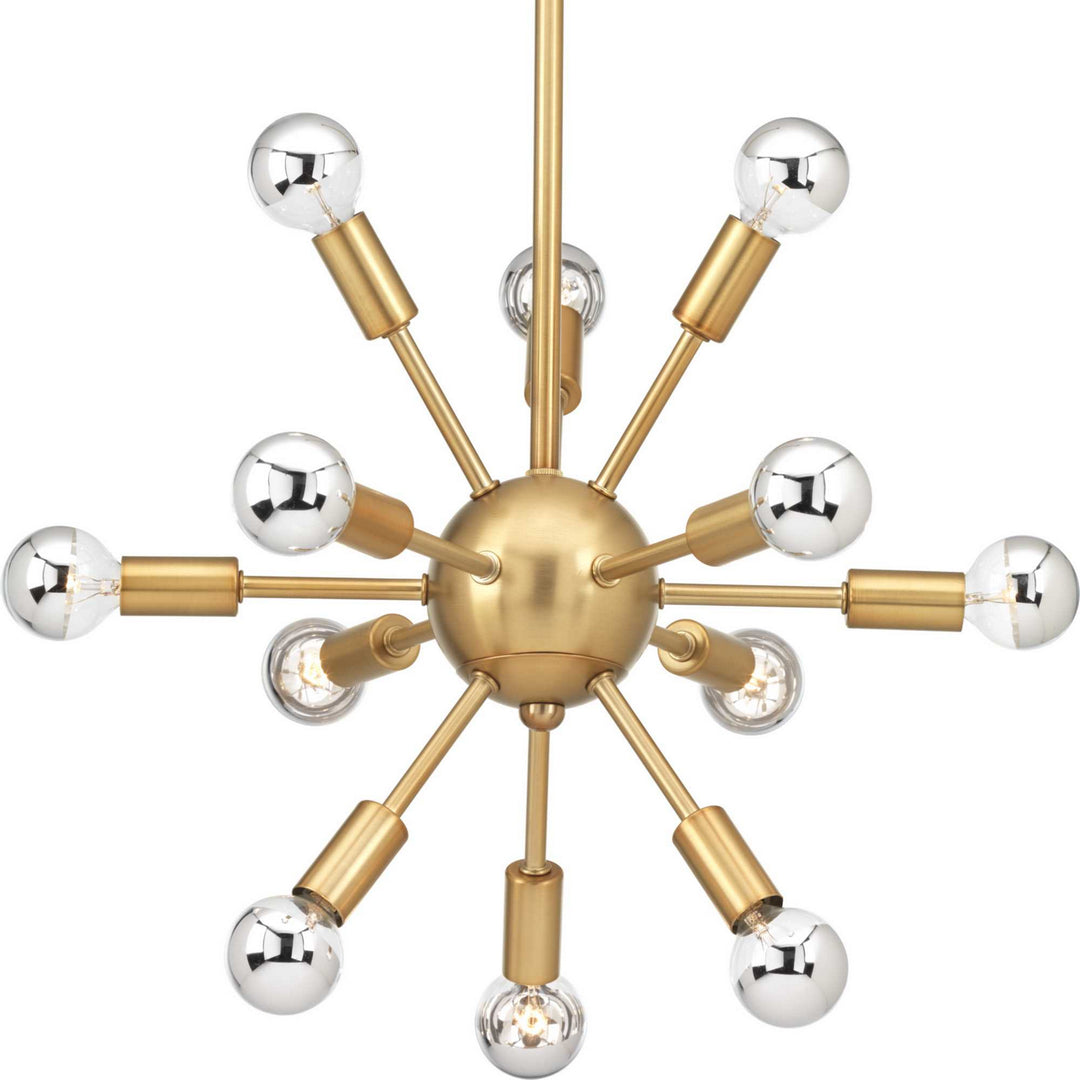 Progress Ion P400040-109 Chandelier Light - Brushed Bronze