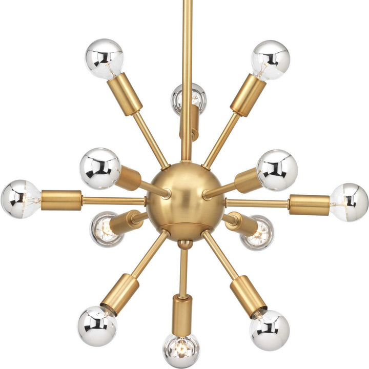 Progress Ion P400040-109 Chandelier Light - Brushed Bronze