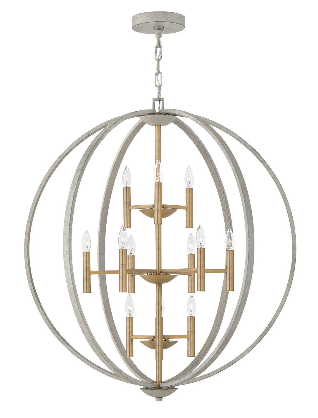 Hinkley Euclid 3469CG Pendant Light - Cement Gray