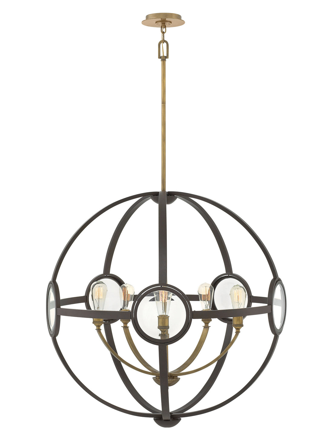 Hinkley Fulham 3925KZ Chandelier Light - Buckeye Bronze