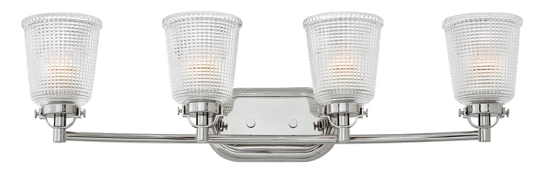 Hinkley Bennett 5354PN Bath Vanity Light 32 in. wide - Polished Nickel