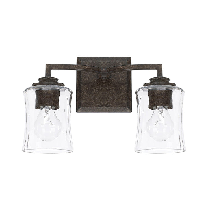 Capital Porter 120921RB-425 Bath Vanity Light 15 in. wide - Renaissance Brown
