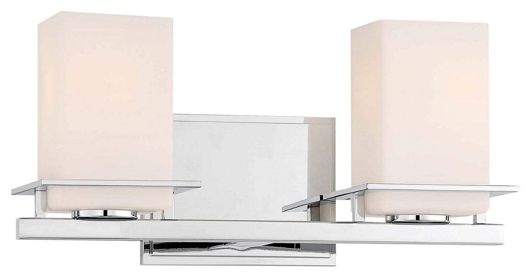 Minka-Lavery Tournee 3002-77 Bath Vanity Light 15 in. wide - Chrome