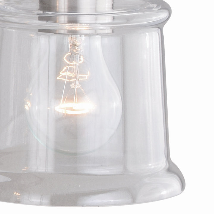 Vaxcel Toledo W0242 Bath Vanity Light 31 in. wide - Satin Nickel