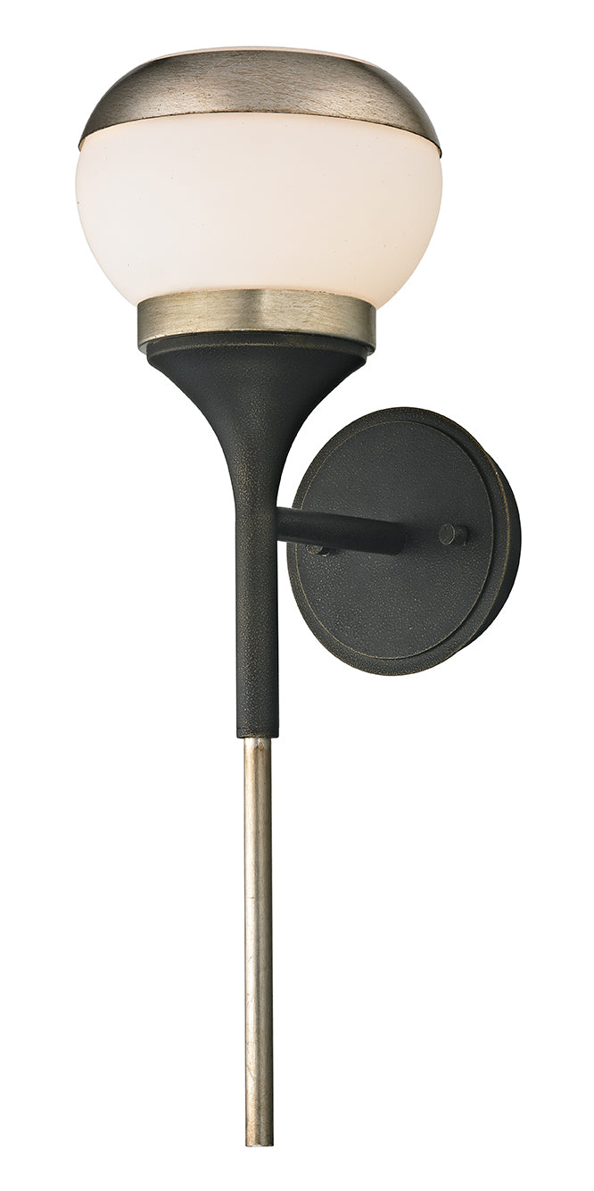 Troy Alchemy B5861-VBZ/WSL Wall Sconce Light - Vintage Bronze Champagne Sil