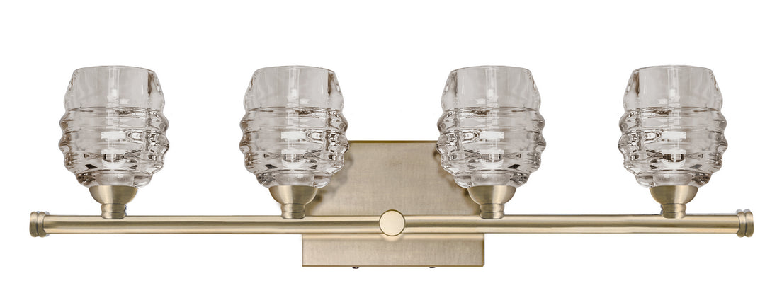 Kuzco Citadel VL52125-VB Bath Vanity Light 25 in. wide - Vintage Brass