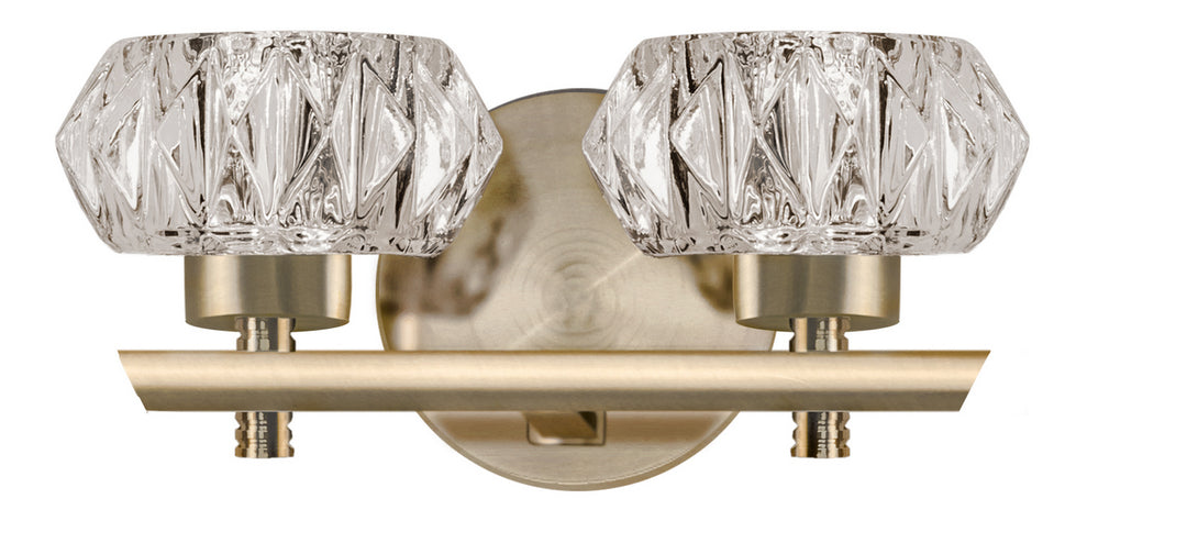 Kuzco Basin VL54210-VB Bath Vanity Light 11 in. wide - Vintage Brass