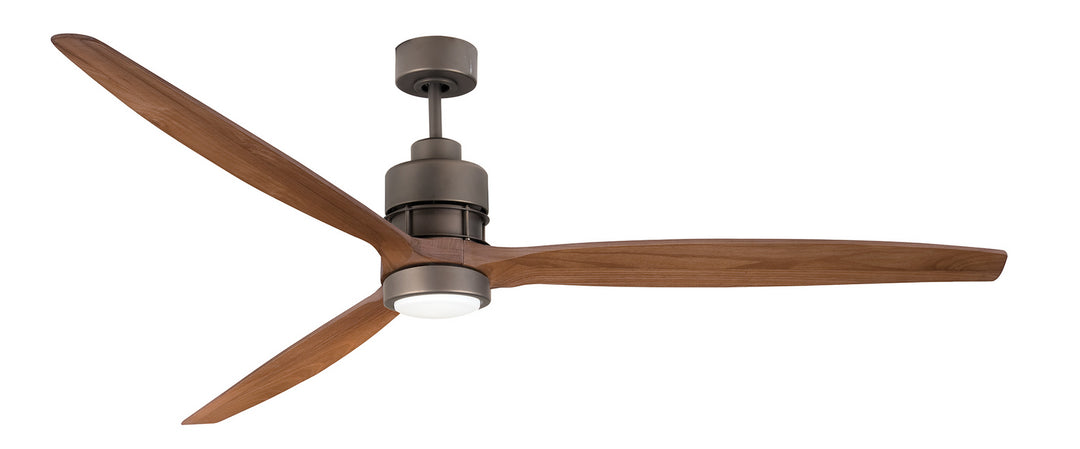 Craftmade Sonnet 52`` SON52ESP-52LOK Ceiling Fan 52 - Espresso, Light Oak/