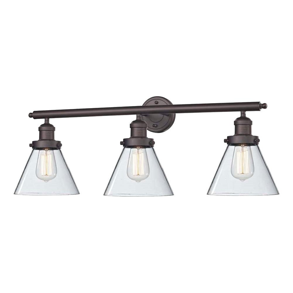 Innovations Franklin Restoration 205-OB-G42 Bath Vanity Light 32 in. wide - Oil Rubbed Bronze