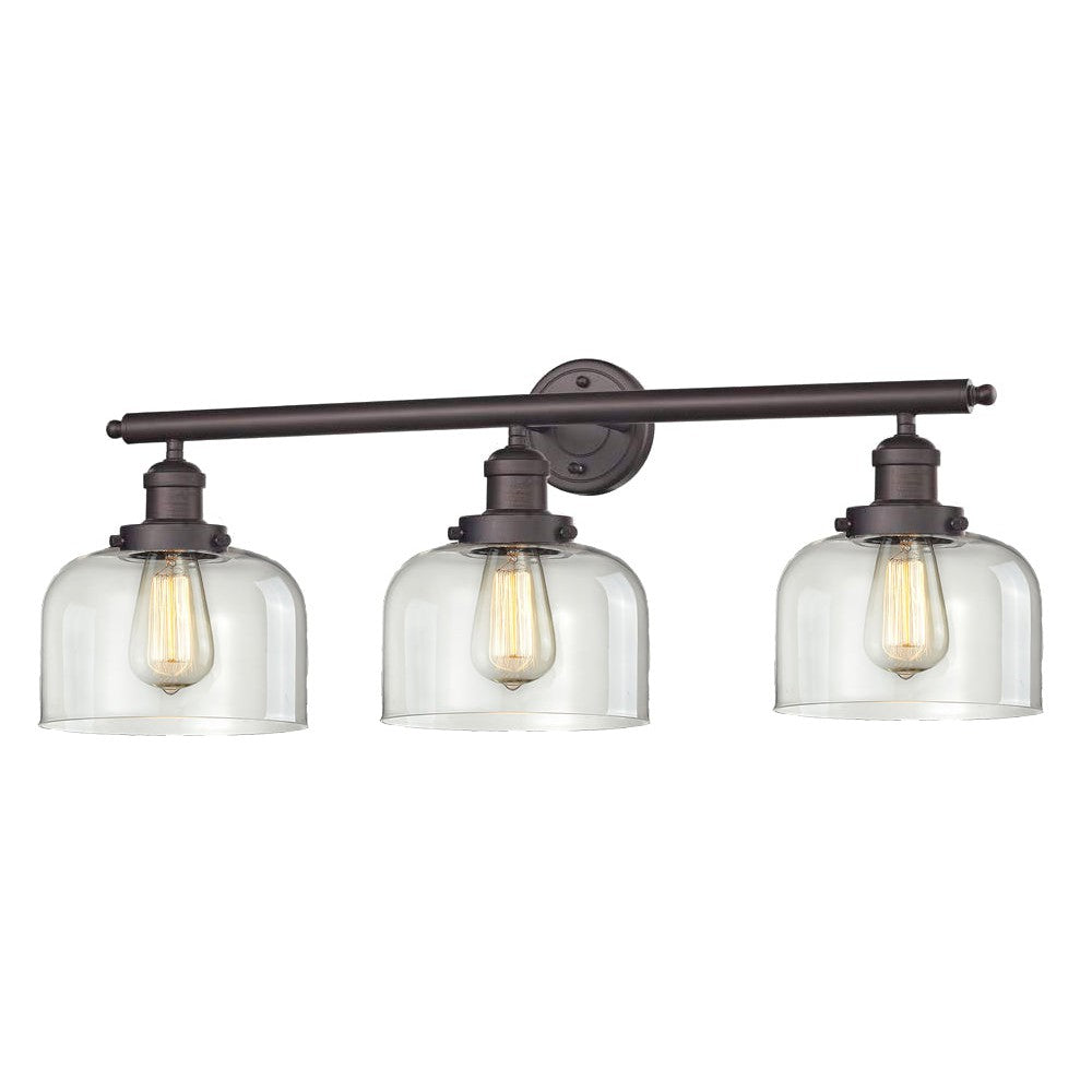 Innovations Franklin Restoration 205-OB-G72 Bath Vanity Light 32 in. wide - Oil Rubbed Bronze