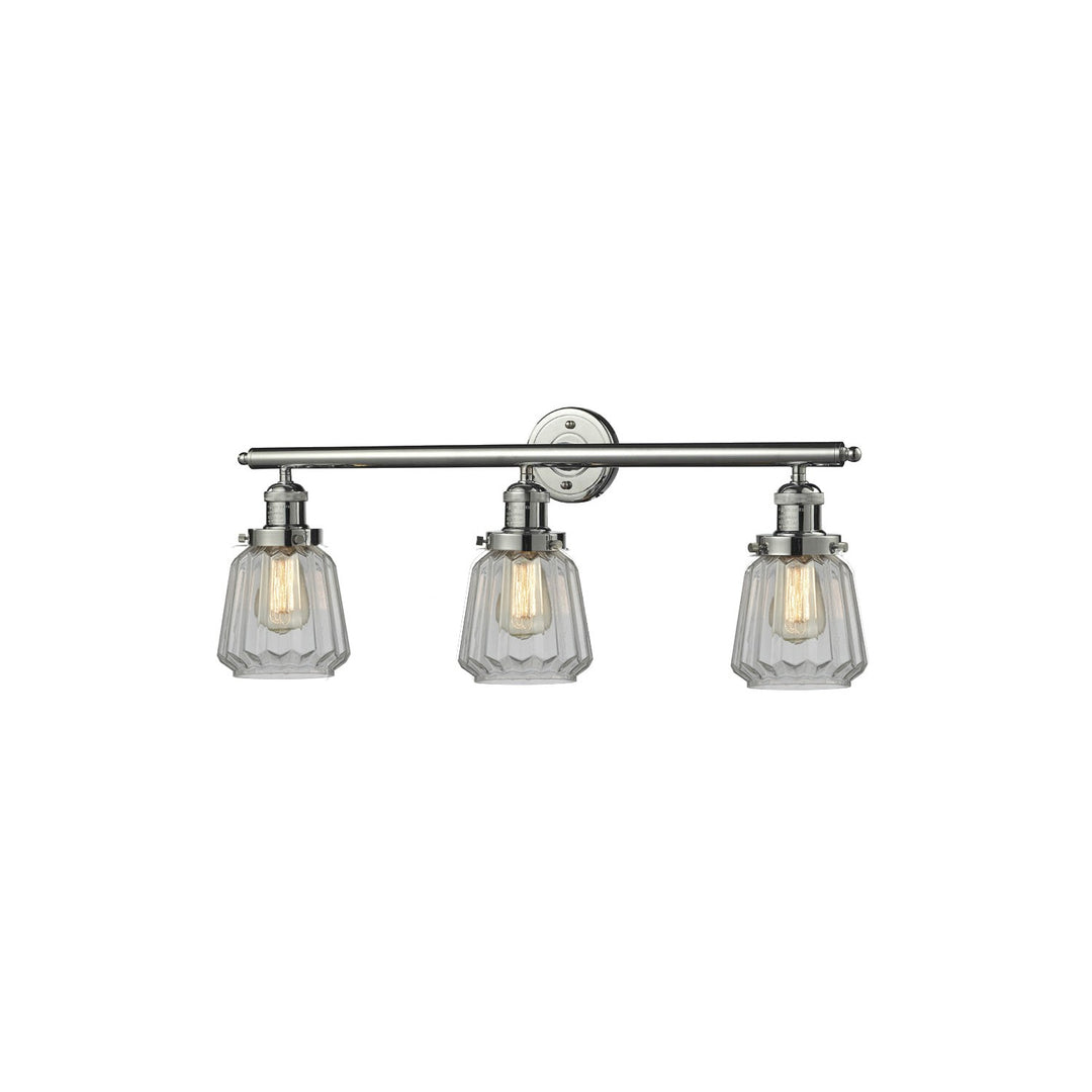 Innovations Franklin Restoration 205-PN-G142 Bath Vanity Light 30 in. wide - Polished Nickel