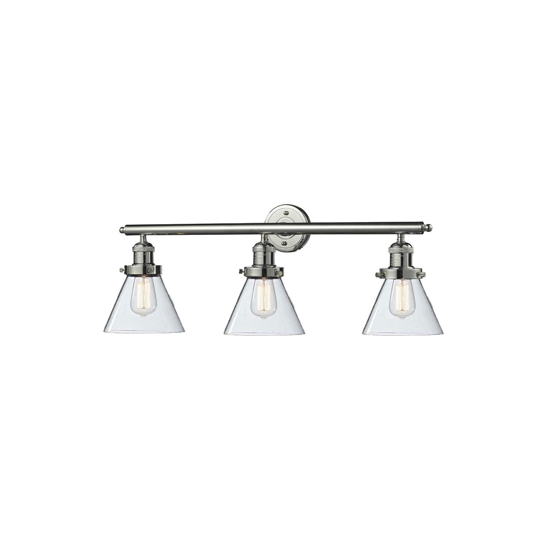 Innovations Franklin Restoration 205-PN-G42 Bath Vanity Light 32 in. wide - Polished Nickel