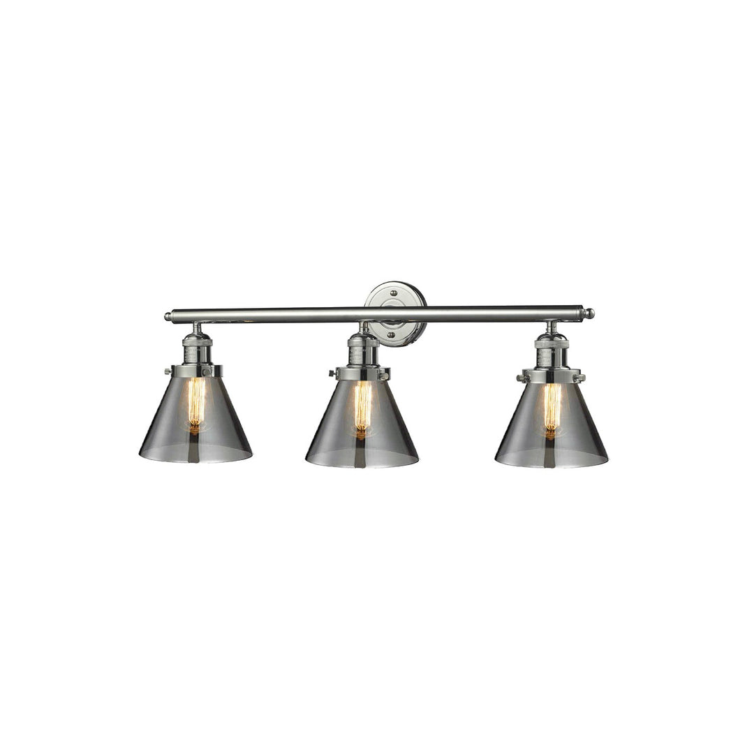Innovations Franklin Restoration 205-PN-G43 Bath Vanity Light 32 in. wide - Polished Nickel