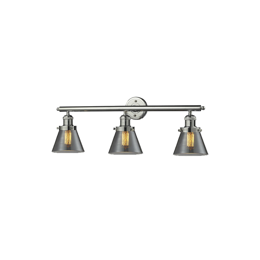 Innovations Franklin Restoration 205-PN-G63 Bath Vanity Light 30 in. wide - Polished Nickel