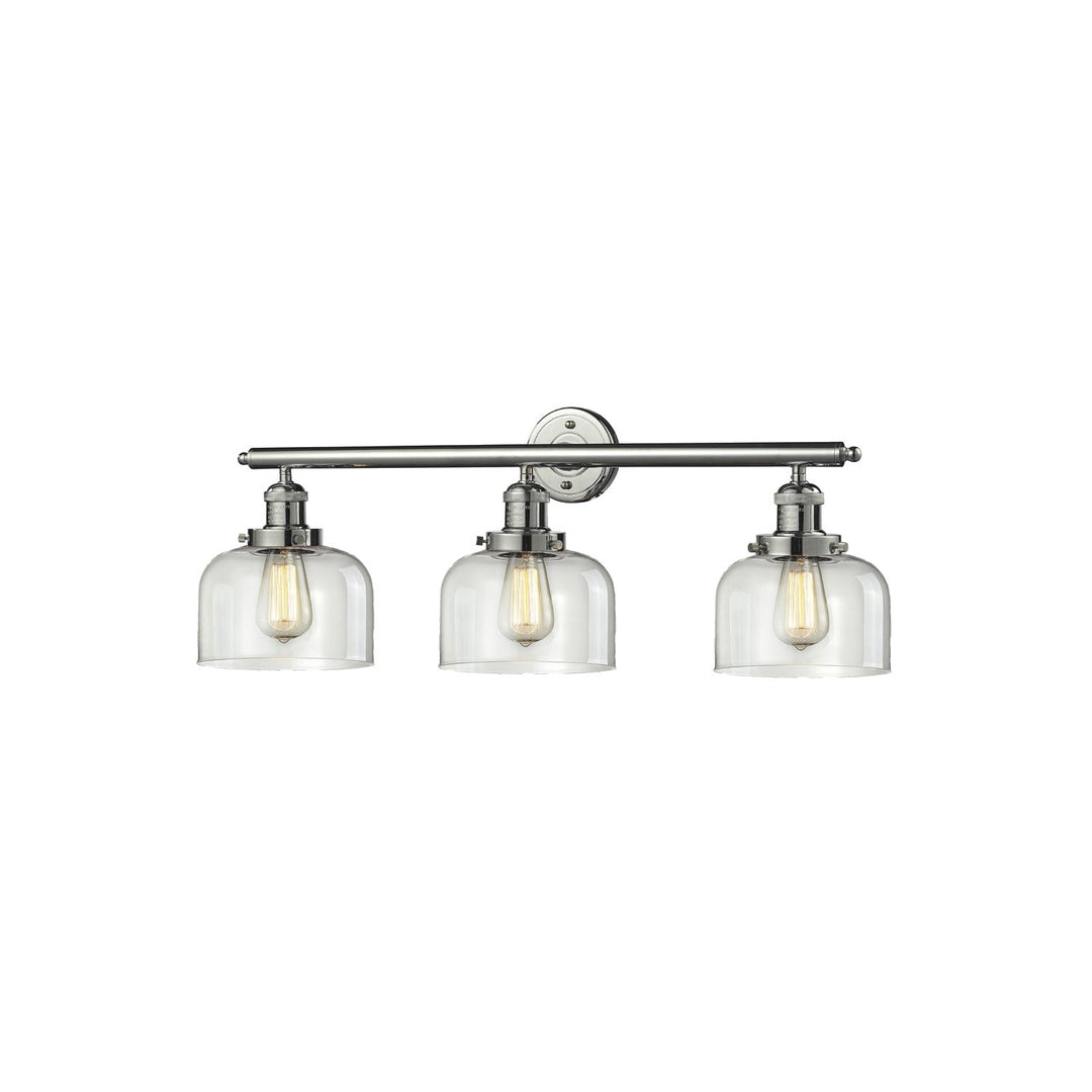 Innovations Franklin Restoration 205-PN-G72 Bath Vanity Light 32 in. wide - Polished Nickel