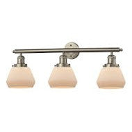 Innovations Franklin Restoration 205-SN-G171 Bath Vanity Light 30 in. wide - Brushed Satin Nickel