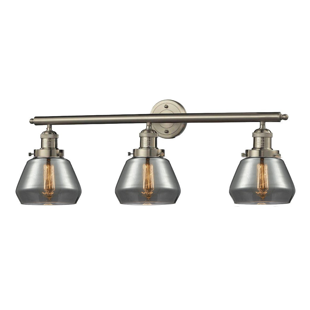 Innovations Franklin Restoration 205-SN-G173 Bath Vanity Light 30 in. wide - Brushed Satin Nickel