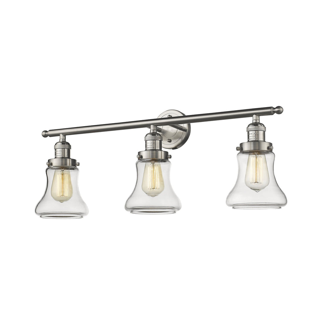 Innovations Franklin Restoration 205-SN-G192 Bath Vanity Light 30 in. wide - Brushed Satin Nickel