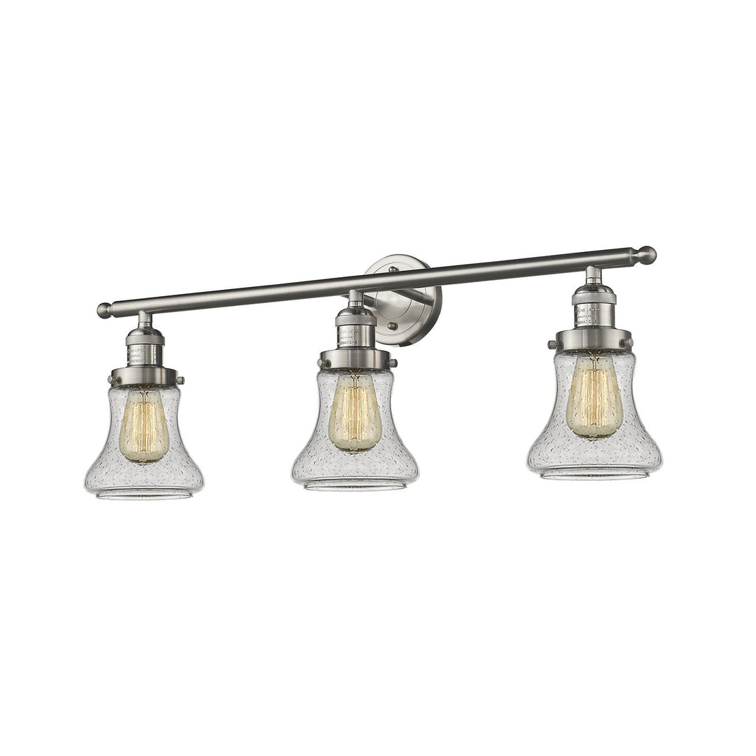 Innovations Franklin Restoration 205-SN-G194 Bath Vanity Light 30 in. wide - Brushed Satin Nickel