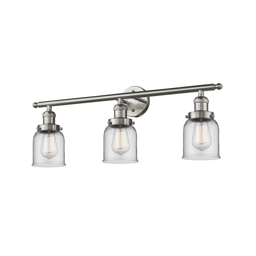 Innovations Franklin Restoration 205-SN-G52 Bath Vanity Light 30 in. wide - Brushed Satin Nickel