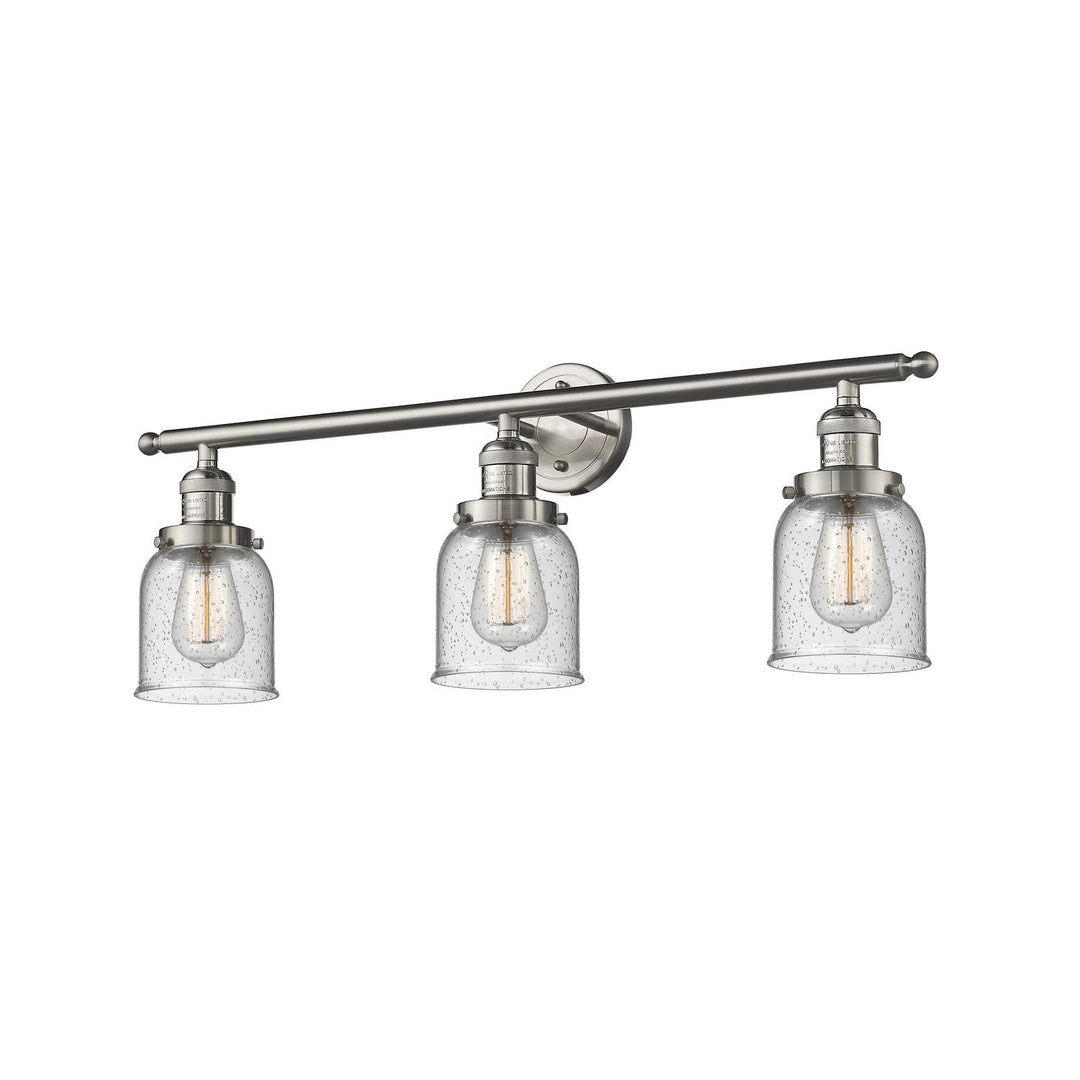 Innovations Franklin Restoration 205-SN-G54 Bath Vanity Light 30 in. wide - Brushed Satin Nickel