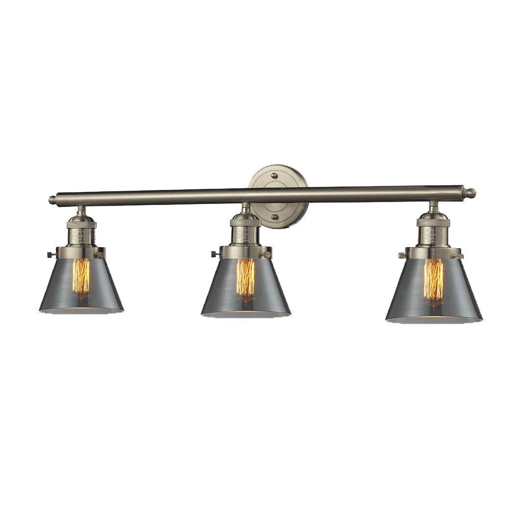 Innovations Franklin Restoration 205-SN-G63 Bath Vanity Light 30 in. wide - Brushed Satin Nickel