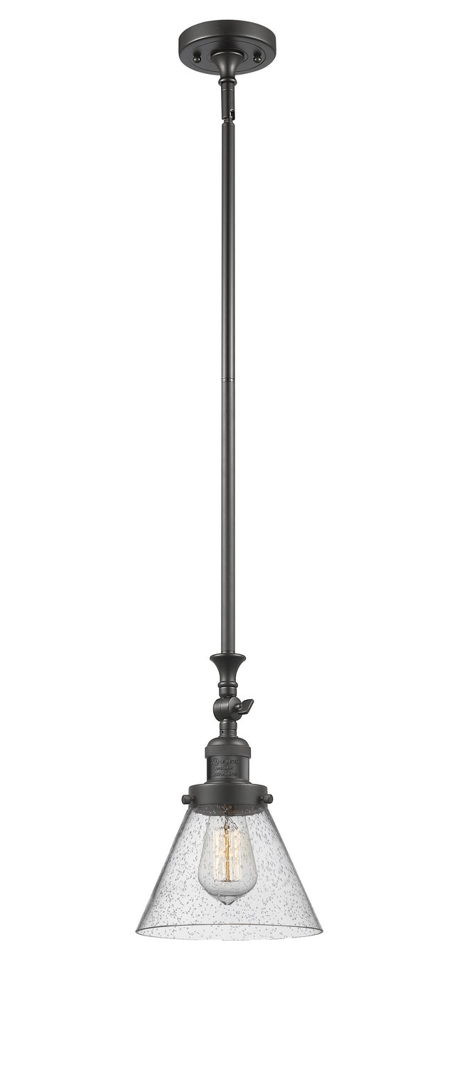 Innovations Franklin Restoration 206-OB-G44 Pendant Light - Oil Rubbed Bronze