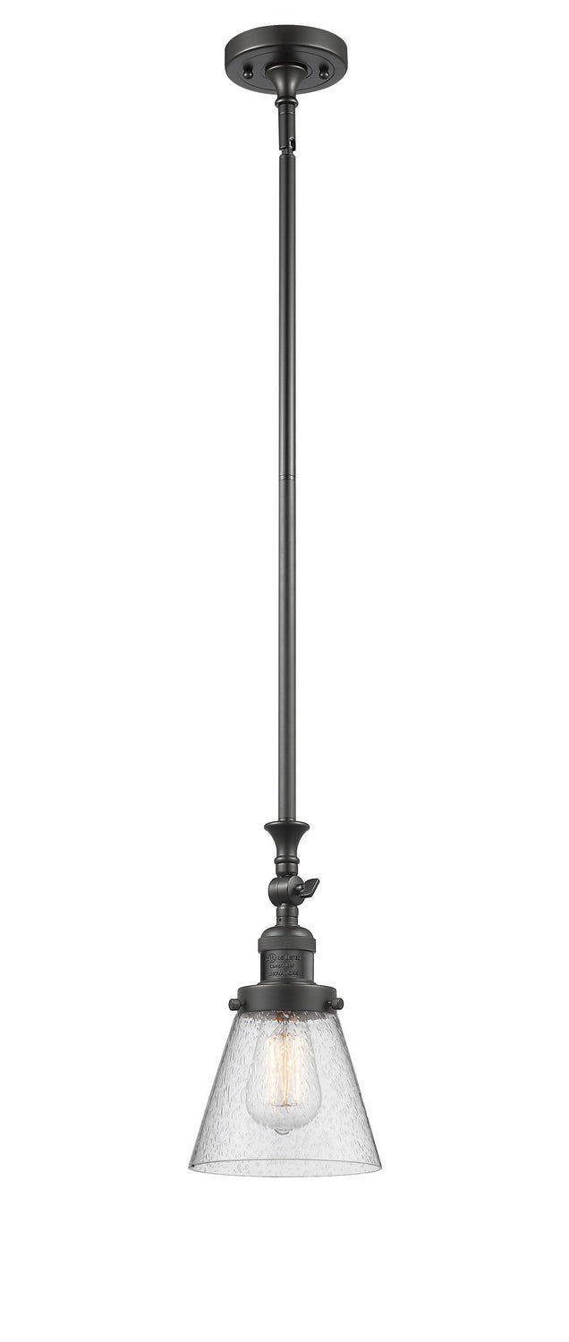 Innovations Franklin Restoration 206-OB-G64 Pendant Light - Oil Rubbed Bronze