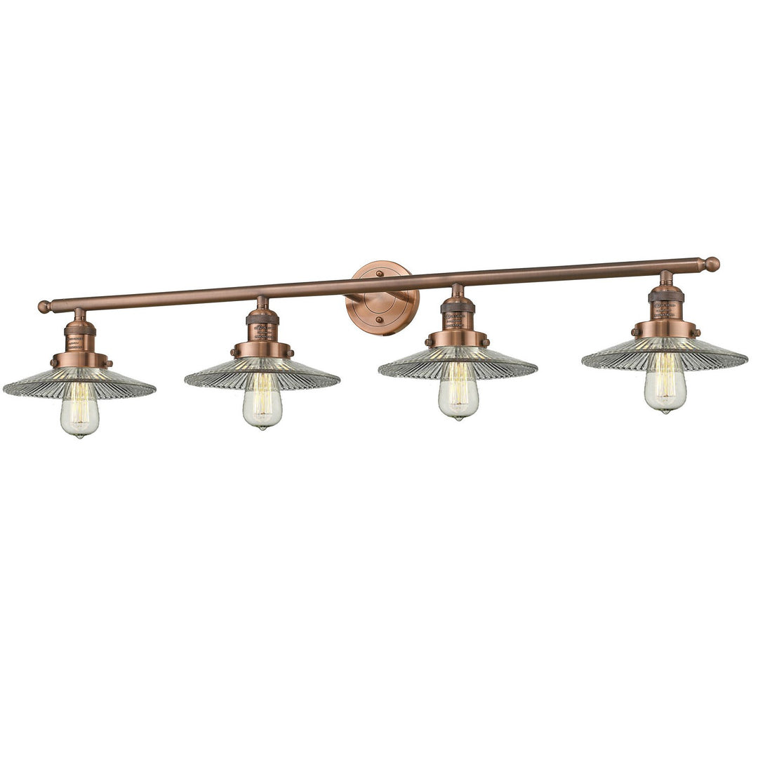 Innovations Franklin Restoration 215-AC-G2 Bath Vanity Light 45 in. wide - Antique Copper