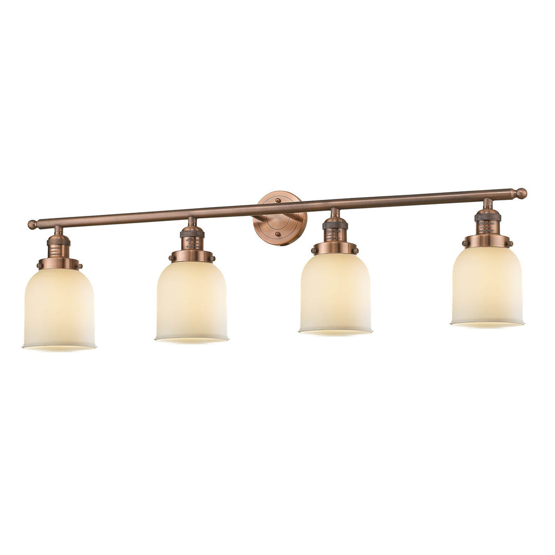 Innovations Franklin Restoration 215-AC-G51 Bath Vanity Light 42 in. wide - Antique Copper